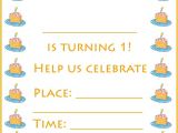 Make Your Own 1st Birthday Invitations 1st Birthday Invitations Make Your Own or Find A Template