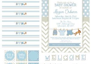 Make Your Own Baby Shower Invitations Free Printables Free Printables Baby Shower Invitations