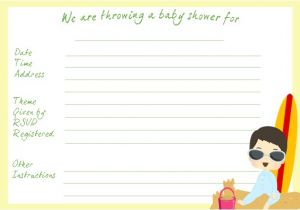 Make Your Own Baby Shower Invites Make Your Own Baby Shower Invitations and Thank You Notes