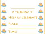 Make Your Own Birthday Invitation Template 1st Birthday Invitations Make Your Own or Find A Template