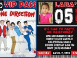 Make Your Own One Direction Birthday Invitations Items Similar to 02 One Direction Printable Birthday