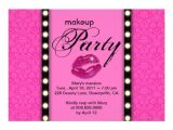 Makeup Party Invitations Free Makeup Party Invitation Advertisement 5 Quot X 7 Quot Invitation