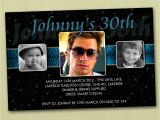 Male 21st Birthday Party Invitations Personalised Birthday Invitations 16th 18th 21st 30th You