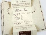 Marauders Map Wedding Invitations Eat Drink and Be Married