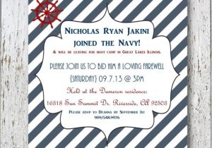 Marine Going Away Party Invitations Navy Going Away Invitation
