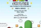Mario Baby Shower Invitations Mario Birthday Baby Shower Boy Invitation Invite Printable
