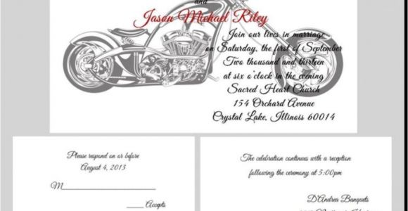 Marriage Harley Davidson Wedding Invitations Wedding Invitation Templates Harley Davidson Wedding