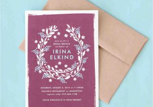 Martha Stewart Bridal Shower Invitation Wording Wedding Invitations Martha Stewart Weddings