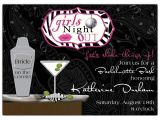 Martini Bachelorette Party Invitations Chic Bar Cocktail Bachelorette Party Invitations Paperstyle