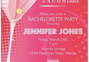 Martini Bachelorette Party Invitations Dots Martini Bachelorette Party Invitations Paperstyle