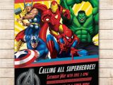 Marvel Party Invitation Template Free Avengers Birthday Invitation Google Search Visit to