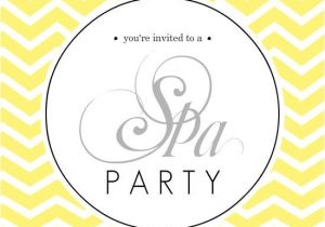 Mary Kay Kick Off Party Invitations 45 Best Spa Party Images On Pinterest