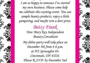 Mary Kay Party Invites Mary Kay Party Invitation Templates