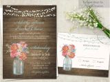 Mason Jar Wedding Invitation Template 35 Floral Wedding Templates Editable Psd Ai format