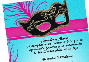 Masquerade Invitations for Quinceaneras Masquerade Quinceanera Invitations