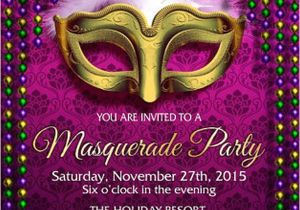 Masquerade Party Invitation Template Free How to Design Masquerade Party Invitations Invitations
