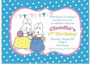 Max and Ruby Birthday Party Invitations Max and Ruby Birthday Invitations by Gingersnapsoriginal