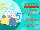 Max and Ruby Birthday Party Invitations Max and Ruby Invitations General Prints