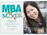 Mba Graduation Invitations Graduation Announcements Mba Mixer at Minted Com
