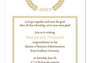 Mba Graduation Invitations Mba Graduation Announcements Valengo Style