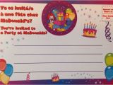 Mcdonalds Party Invitation Template 1000 Images About All About Mcdonalds On Pinterest Ray