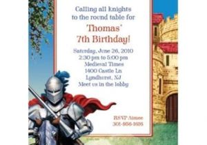 Medieval Party Invitations Medieval Knight Personalized Invitation Custom