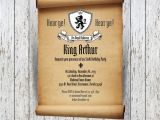 Medieval Party Invitations Medieval Party Invitation Wording