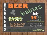 Mens Baby Shower Invitations Beer and Diapers 17 Man Shower Invitations