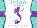 Mermaid Birthday Invitation Template Free Mermaid Invitation Template for Your Kids 39 Parties