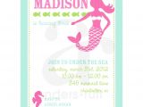 Mermaid Birthday Invitations Free Printable Mermaid Under the Sea Birthday Party Printable Invitation