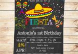 Mexican Party Invitation Template Birthday Mexican Fiesta Party Invitations Printable