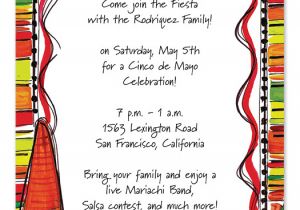 Mexican Party Invitation Template Mexican Fiesta Party Invitations by Invitation