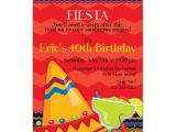 Mexican themed Graduation Party Invitations Fiesta Fun Birthday Invitations Paperstyle