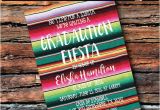 Mexican themed Graduation Party Invitations Fiesta Graduation Party Uno 1st 21 Birthday Serape Blanket