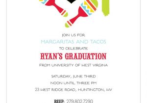 Mexican themed Graduation Party Invitations Graduation Party Invitations