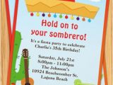Mexican themed Party Invitations Mexican themed Party Invitations