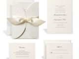 Michael S Wedding Invitation Kits Buy the Embossed Ivory Wrap Wedding Invitation Kit by