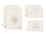 Michael S Wedding Invitation Kits Shop for the Floral Gold Wedding Invitation Kit by
