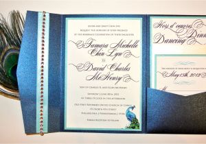 Michael's Wedding Invitation Kits Peacock Wedding Invitations Kit Various Invitation Card