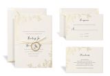 Michaels Bridal Shower Invitation Kits Shop for the Floral Gold Wedding Invitation Kit by