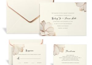Michaels Printable Wedding Invitations Shop for the Rose Gold Floral Wedding Invitation Kit by