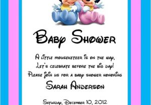 Mickey and Minnie Mouse Baby Shower Invitations Unavailable Listing On Etsy