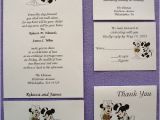 Mickey and Minnie Wedding Invitations 150 Personalized Custom Mickey and Minnie Disney Wedding