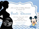 Mickey Baby Shower Invitations Mickey Mouse Baby Shower Invitations for Boys Party Xyz