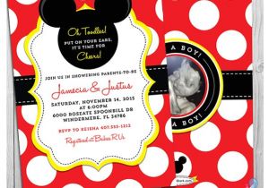 Mickey Mouse Baby Shower Invitations for A Boy Mickey Mouse Baby Shower Invitations Unique Mickey Mouse