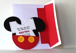 Mickey Mouse Baby Shower Invitations Items Similar to Mickey Mouse Baby Shower Invitations with