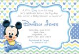 Mickey Mouse Baby Shower Invitations Mickey Mouse Invitation Templates – 26 Free Psd Vector