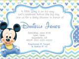 Mickey Mouse Baby Shower Invitations Mickey Mouse Invitation Templates – 26 Free Psd Vector