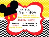 Mickey Mouse Baby Shower Invitations Party City Mickey Mouse Baby Shower Invitations Baby Mickey Mouse