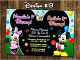 Mickey Mouse Baby Shower Invitations Walmart Mickey Mouse Invitations Mickey Mouse Invitation for Free
